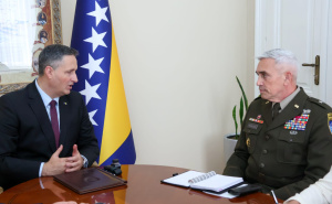 Bećirović se sastao s novim komandantom NATO štaba: "Vrijeme je da BiH dobije poziv za članstvo"
