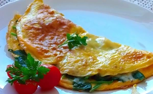 Omlet sa špinatom: Energičan doručak koji će vas držati sitim tokom cijelog dana
