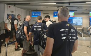 Košarkaši BiH otputovali za Beograd, u ponedjeljak meč protiv Srbije