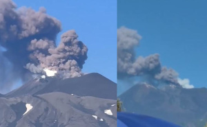 Eruptirala Etna, vazdušni saobraćaj poremećen: Pogledajte dramatične snimke sa Sicilije