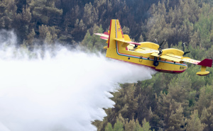 Požar na Korčuli i dalje aktivan: Na terenu 220 vatrogasaca i dva kanadera