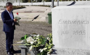 Niški specijalac odao počast žrtvama genocida u Srebrenici, pa dobio prijetnje: "Neviđena bruka"