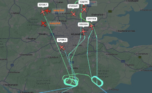 Aktiviran međunarodni kod za hitne situacije: Deset aviona nije moglo sletjeti na londonski aerodrom