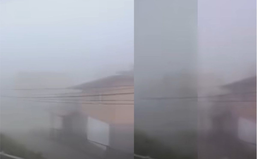 Hladna fronta se nadvila nad BiH: Jako nevrijeme pogodilo Kakanj, pogledajte snimak