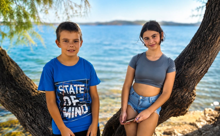 Heroji sa Jadrana: Nikol (13) i Stjepan (10) spasili dvogodišnje dijete od utapanja