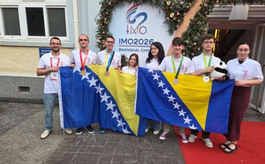 Veliki uspjeh bh. učenika: Osvojili zlato, dva srebra i bronzu na Svjetskoj matematičkoj olimpijadi