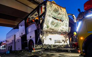 Šteta oko pola miliona KM: Pogledajte prizore sa mjesta nesreće u kojoj je učestvovao autobus iz BiH