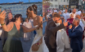 Veliko svadbeno veselje bh. košarkaša: Melisa Brčaninović i Faris Verlašević izrekli sudbonosno "da"
