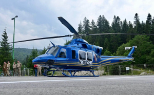 Historijski dan za Sarajevo: Pogledajte kako izgleda prvi helikopter MUP-a KS