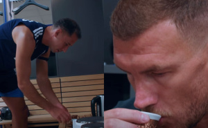 Schalke 04 još jednom očarao bh. navijače: Edin Džeko i Nikola Katić popili "slatku" u svlačionici