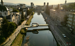 Kao filmska razglednica: Pogled iz zraka na zalazak sunca u Sarajevu će vas oduševiti