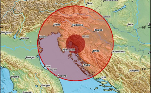 "Jak udarac i tutnjava, padale su čaše": Zemljotres magnitude 3,5 zatresao područje Hrvatske