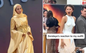 Zlatna haljina i hidžab na glavi: Zendaya je ostala bez teksta kada je ugledala na crvenom tepihu