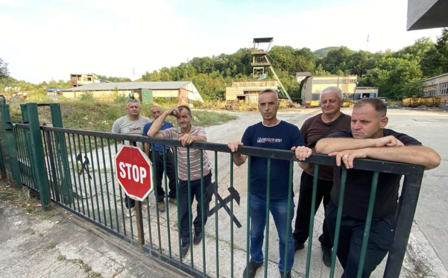 Zenički rudari izašli iz jame Raspotočje