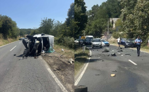 Teška saobraćajna nesreća kod Banje Luke: Ima povrijeđenih, saobraćaj obustavljen