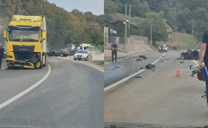 Teška nesreća kod Kladnja: Povrijeđene četiri osobe