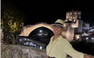 Lepa Brena stigla u Bosnu i Hercegovinu: Objavila slike na Starom mostu u Mostaru