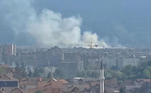 Još jedan požar u blizini Sarajeva: Vatrogasci brzo reagovali u Hrasnici