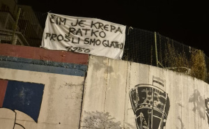 Torcida proslavila uspjeh Hajduka uz poruku: "Čim je krepa Ratko, prošli smo glatko"