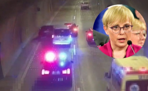 Objavljen snimak saobraćajne nesreće u kojoj je povrijeđena predsjednica Slovenije Nataša Pirc Musar