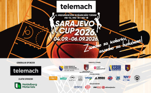 Sarajevo ponovo u znaku mladih košarkaša: 24 ekipe iz pet zemalja stižu na „Telemach Sarajevo Cup"