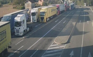 Duge kolone vozila na graničnim prelazima Velika Kladuša i Gradiška