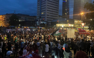 Hiljade ljudi na ulicama Ljubljane: Protest protiv Izraela i otvaranja ambasade