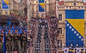 Impresivne scene defilea iz zraka: Sarajevo danas bilo mjesto susreta tri generacije