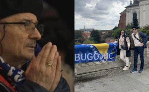 Nema utakmice bez njega: 'Dedo' Elvedin Šečić stigao u Varšavu da bodri Zmajeve