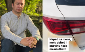 Oglasio se kandidat Petorke nakon što mu je oštećen automobil: "Nećete me ušutkati, niti zastrašiti"