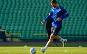 Tamo gdje je sve počelo: Edin Džeko odradio posljednji trening za reprezentaciju BiH na Koševu