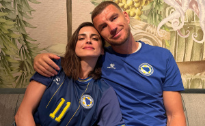 Amra Džeko emotivna pred Edinov oproštaj od dresa Zmajeva: "Dao si sve što si mogao, i više od toga"