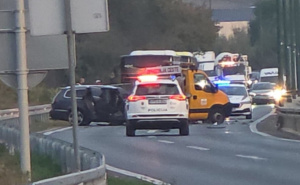 Saobraćajna nesreća u Blažuju: Jedna osoba povrijeđena, policija na terenu