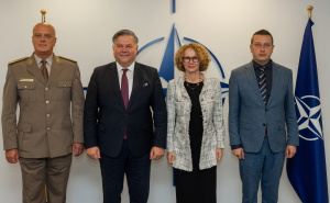 Delegacija BiH u sjedištu NATO-a, Shekerinska poručila: "Želimo jačati saradnju"