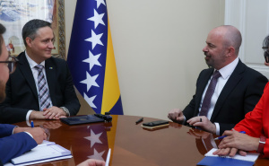 Bećirović razgovarao s Ginkelom: U fokusu NATO i Južna plinska interkonekcija