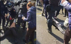 Brutalni snimci iz Tirane: Policija udara demonstrante, vuče ih po ulici i hapsi tokom protesta