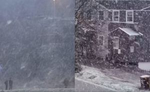 BH Meteo objavio video sniježnih padavina i poručio: "Zima polako dolazi na Stari kontinent"