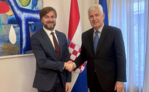 Dragan Čović i Tomislav Ćorić u Zagrebu: Povezanosti i saradnji na dobrobit građana BiH i Hrvatske