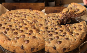 'Cookie pie': Tražite ideju za desert? Ova čokoladna pita gotova je za manje od pola sata