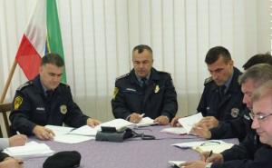  / Policijski timovi spremni za obezbjeđenje utakmice BiH - Vels, FOTO: Fena