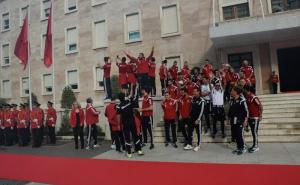  / Dočekani kao heroji nacije: Albanija priredila neviđen doček fudbalskoj reprezentaciji, FOTO: Anadolu Agency