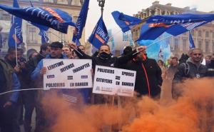  / Pariz: Protest blizu 10.000 policajaca zbog rasta nasilja u Francuskoj, FOTO: Anadolu Agency