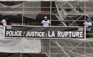  / Pariz: Protest blizu 10.000 policajaca zbog rasta nasilja u Francuskoj, FOTO: Anadolu Agency