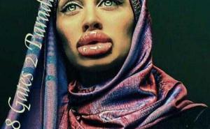  / Žena s najvećim ustima na svijetu, FOTO: Instagram