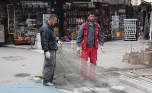  / Baščaršijski trg neće izgledati kao nekada: Zamijenit će ga ploče od jablaničkog rodolita, FOTO: Radiosarajevo.ba