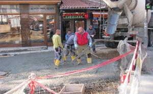  / Betoniran jedan dio Baščaršijskog trga, FOTO: Starigrad.ba