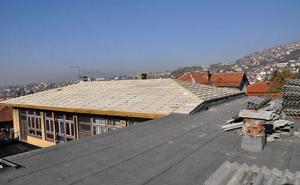  / Rekonstrukcija krova OŠ Saburina, FOTO: Starigrad.ba