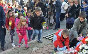 / Obilježena godišnjica pogibije učiteljice Fatime Gunić i njenih učenika, FOTO: Press.ks.gov.ba