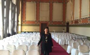  / Sarajevska Vijećnica: Sve je spremno za promociju knjige 'Soba za nikoga' Donne Ares, FOTO: Radiosarajevo.ba