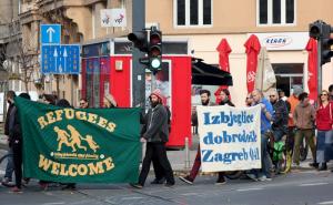  / Protestni marš u Zagrebu: Podrška Francuskoj i otvorenim granicama za izbjeglice, FOTO: AA